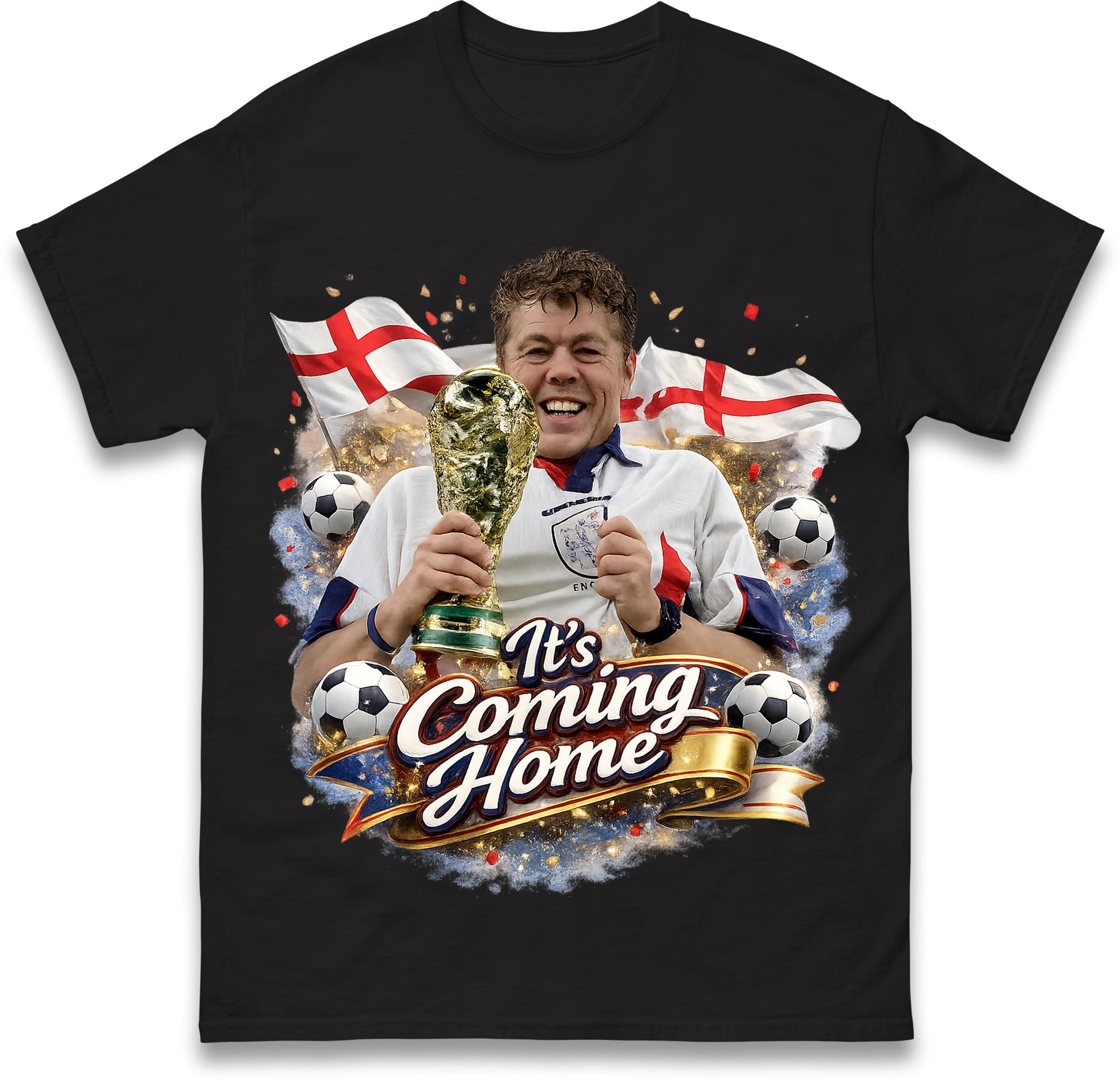 Viral England Super Fan World Cup 2026 Football Shirt