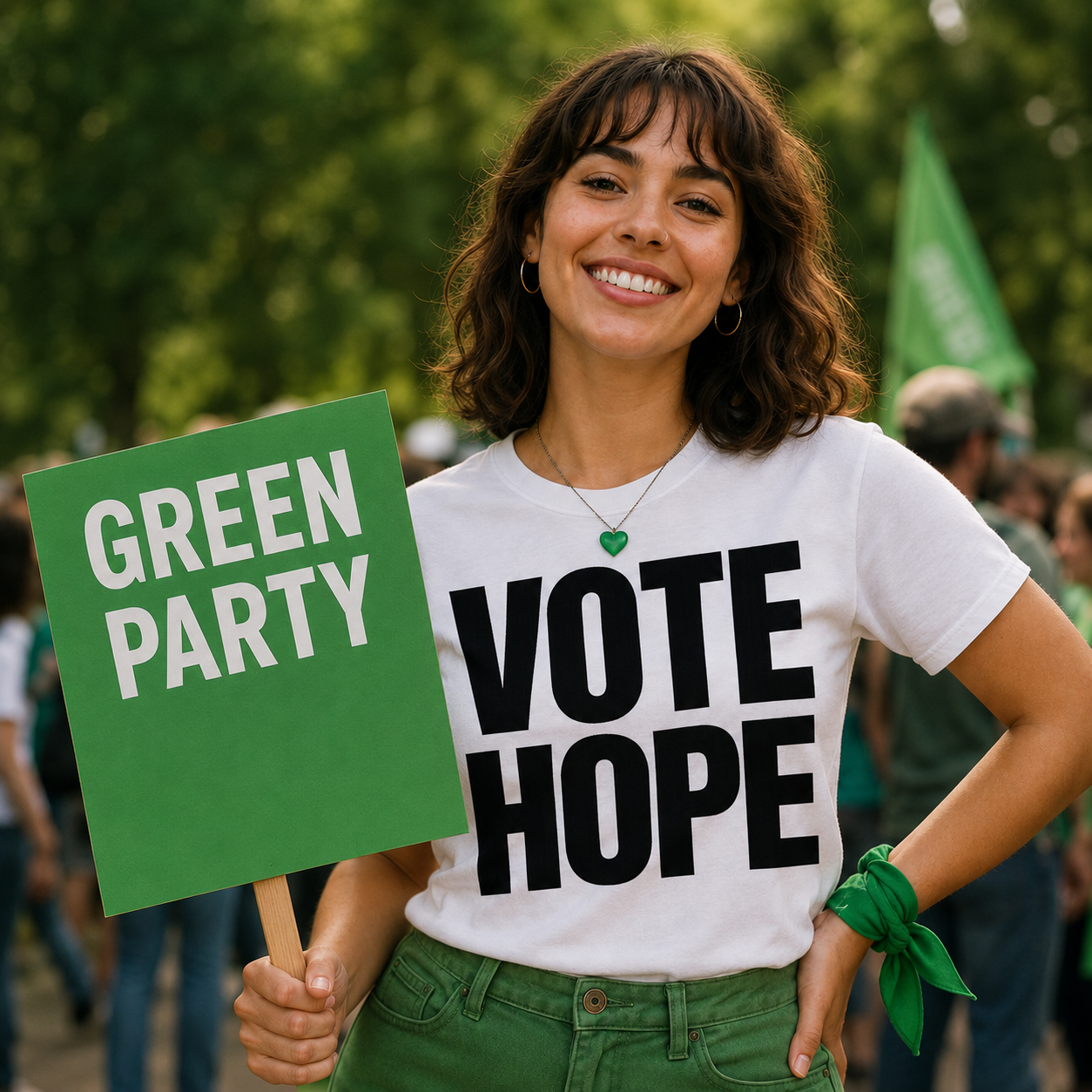 Vote Hope T Shirt