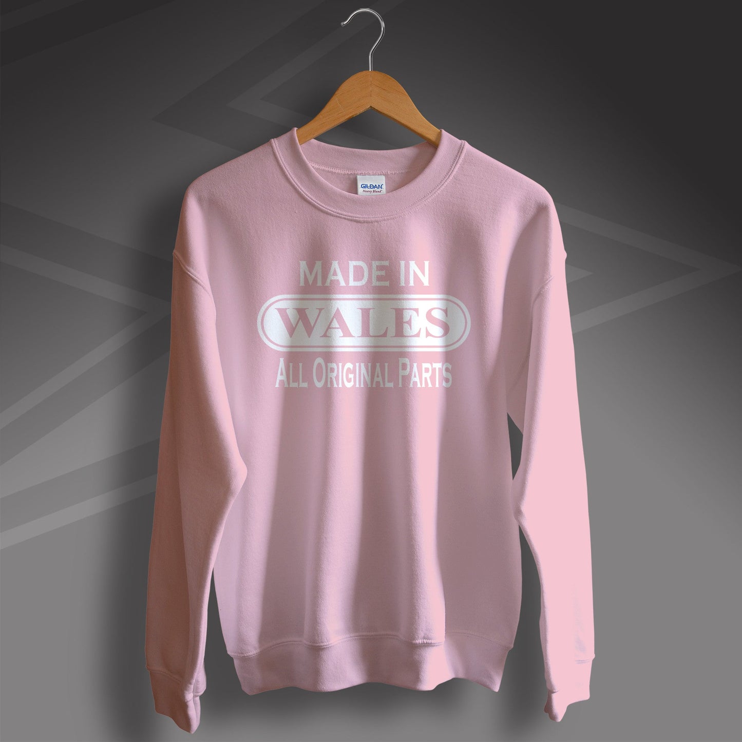 Made In Wales All Original Parts Unisex Sweatshirt