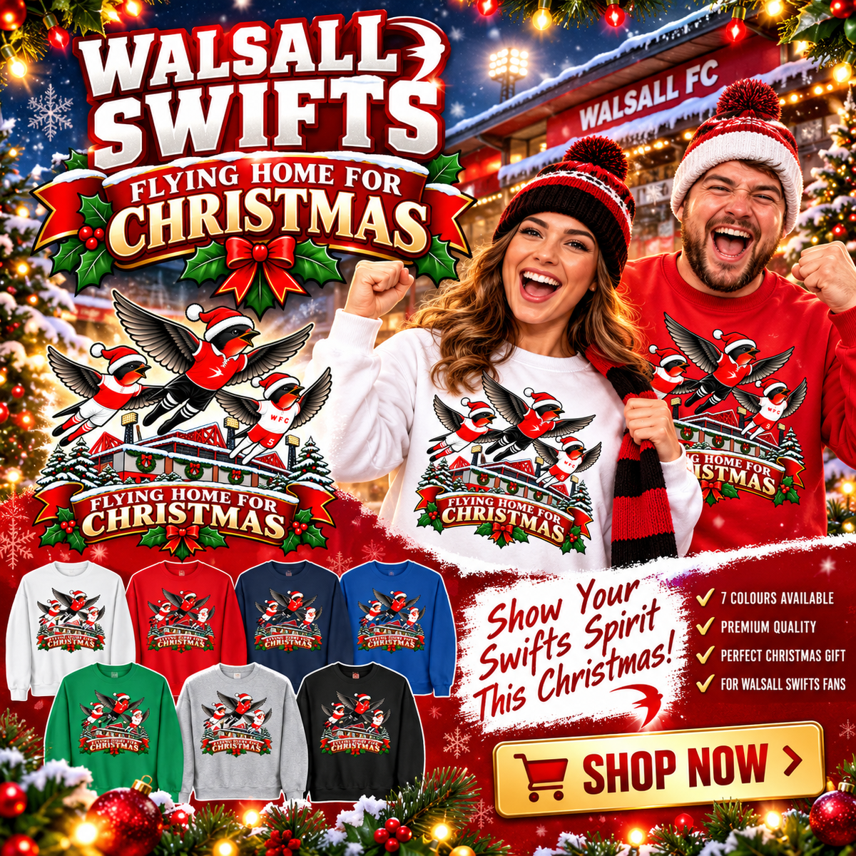Walsall Christmas Jumper
