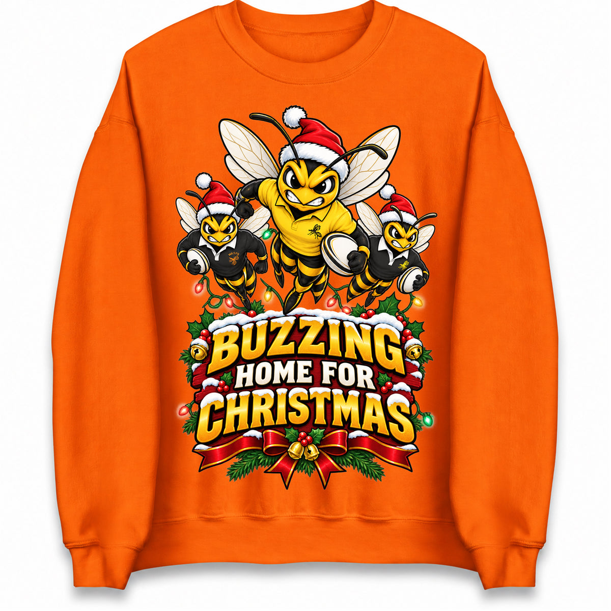 Wasps Rugby Christmas Jumper