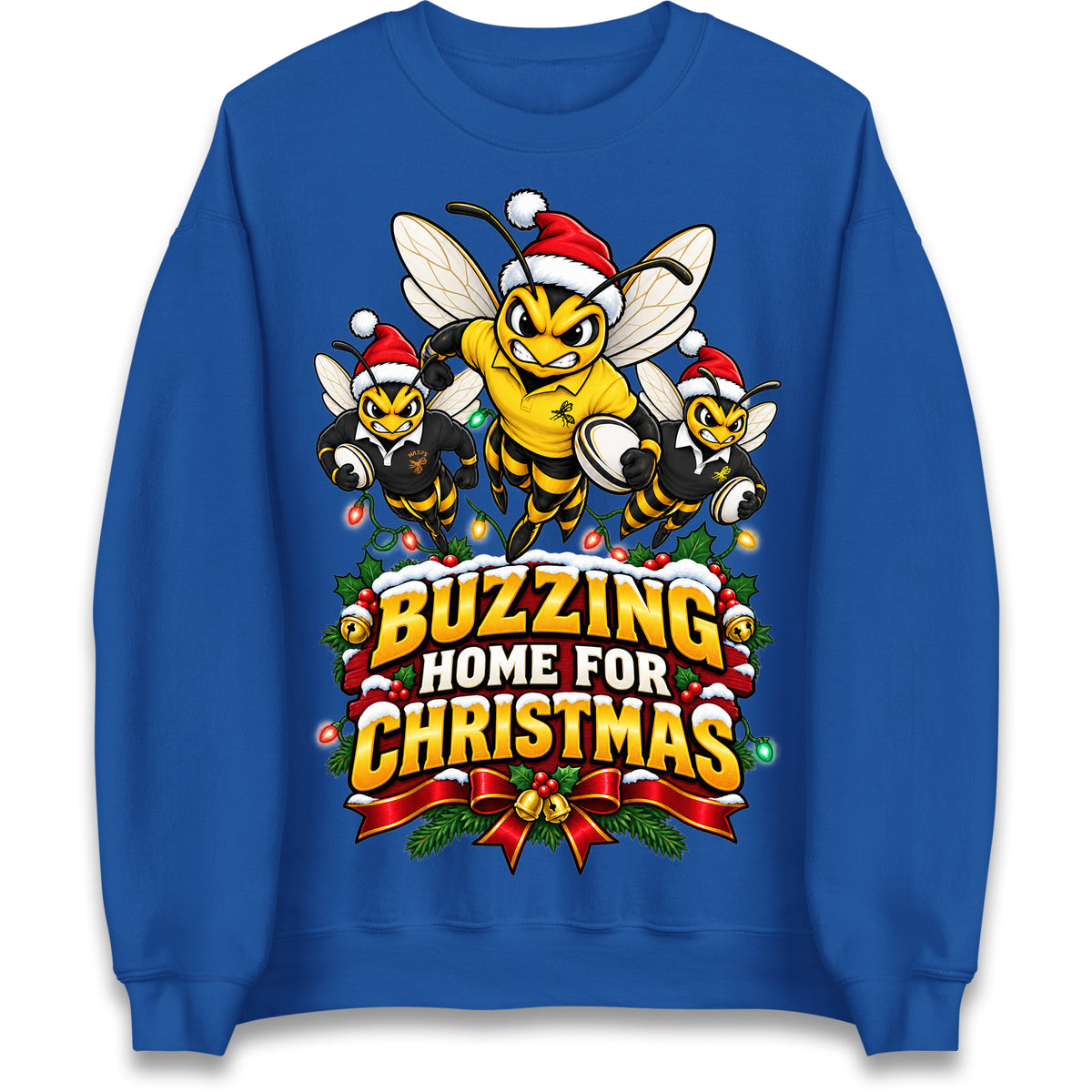 Wasps Rugby Christmas Jumper