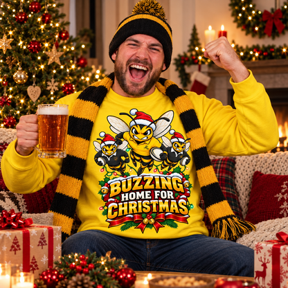 Wasps Rugby Christmas Jumper