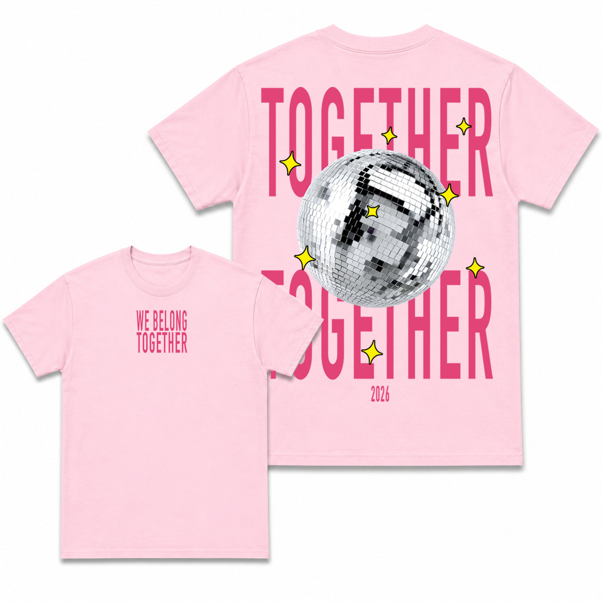 We Belong Together Tshirt Together Together Disco Groovy Retro Tshirt Gift for Fan