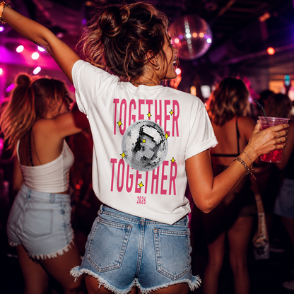 We Belong Together Tshirt Together Together Disco Groovy Retro Tshirt Gift for Fan