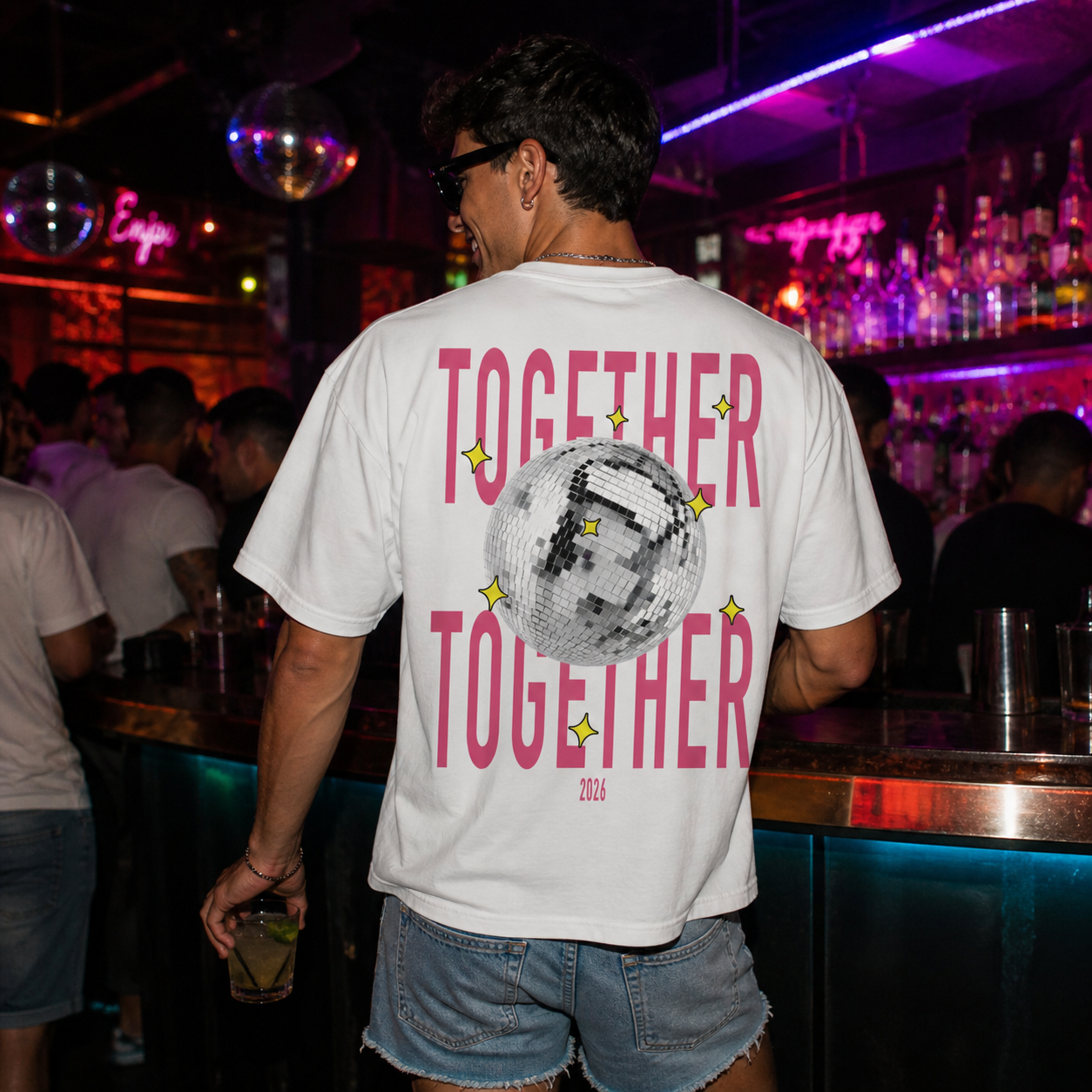 We Belong Together Tshirt Together Together Disco Groovy Retro Tshirt Gift for Fan