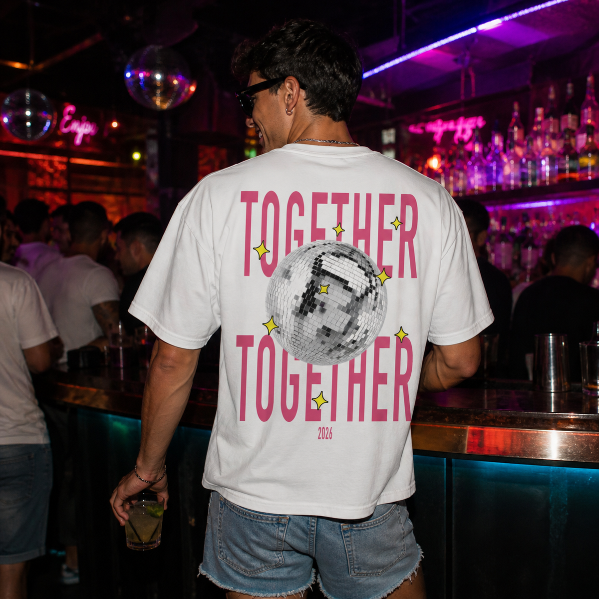 We Belong Together Tshirt Together Together Disco Groovy Retro Tshirt Gift for Fan