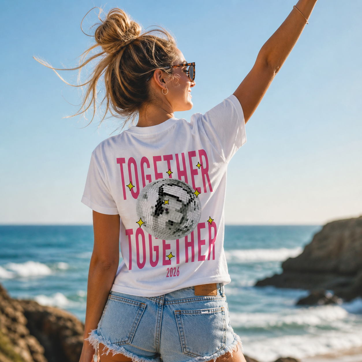 We Belong Together Tshirt Together Together Disco Groovy Retro Tshirt Gift for Fan
