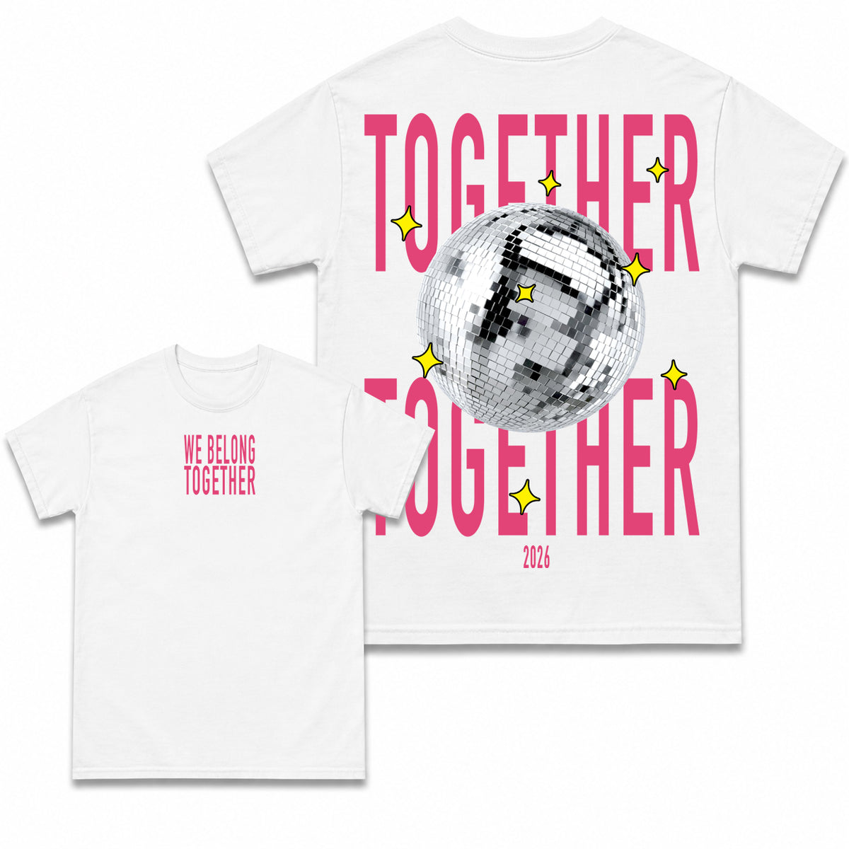 We Belong Together Tshirt Together Together Disco Groovy Retro Tshirt Gift for Fan