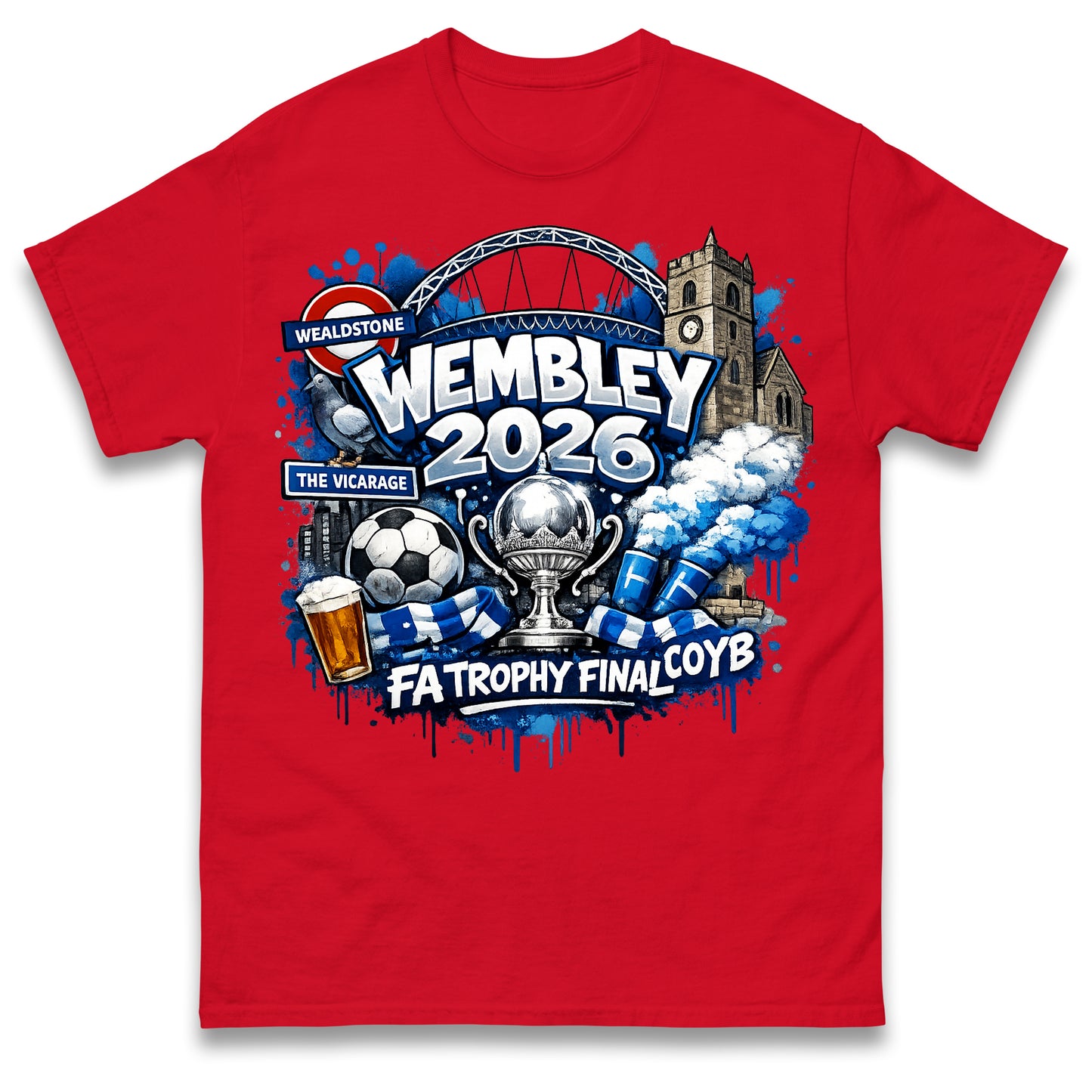 Wealdstone FA Trophy Final Wembley 2026 Shirt