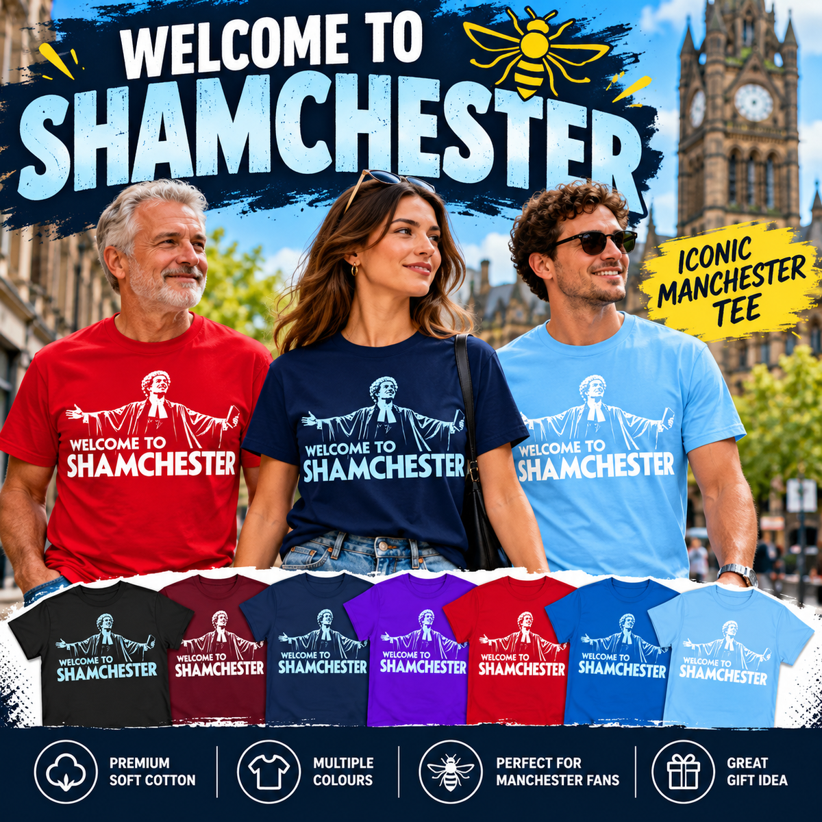 Welcome To Shamchester T Shirt