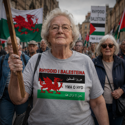 Welsh Pro Palestine T Shirt