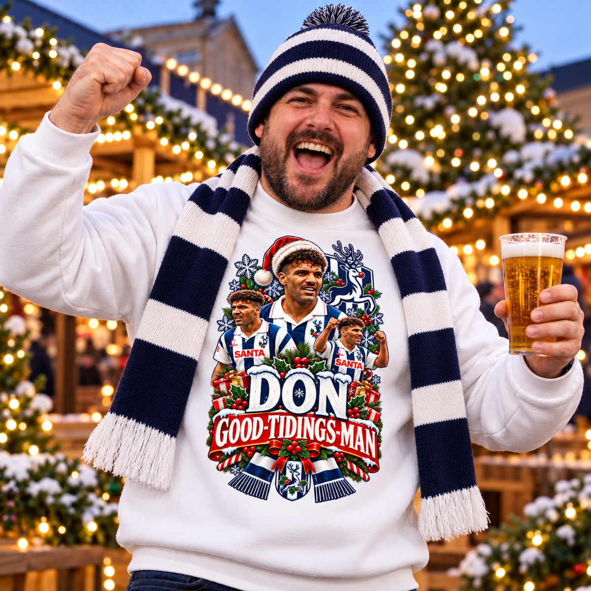 West Bromwich Albion Christmas Jumper
