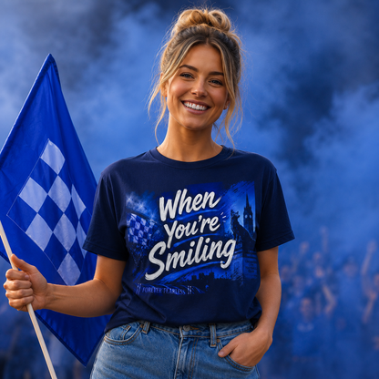 When You're Smiling Leicester City Football Shirt