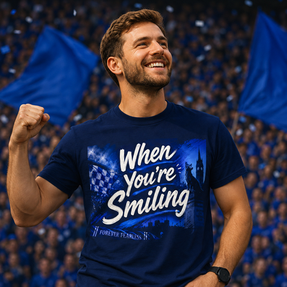 When You're Smiling Leicester City Football Shirt