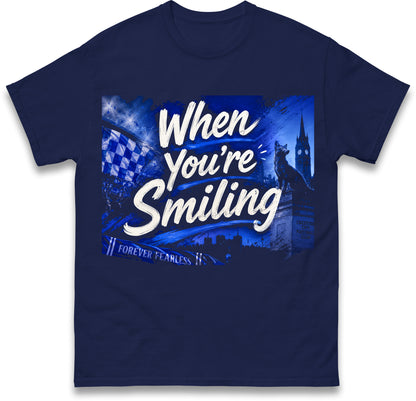 When You're Smiling Leicester City Football Shirt