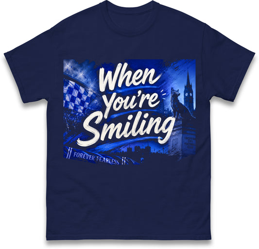 When You're Smiling Leicester City Football Shirt
