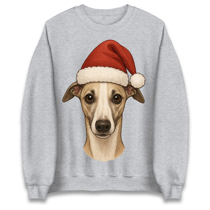 Whippet Christmas Jumper