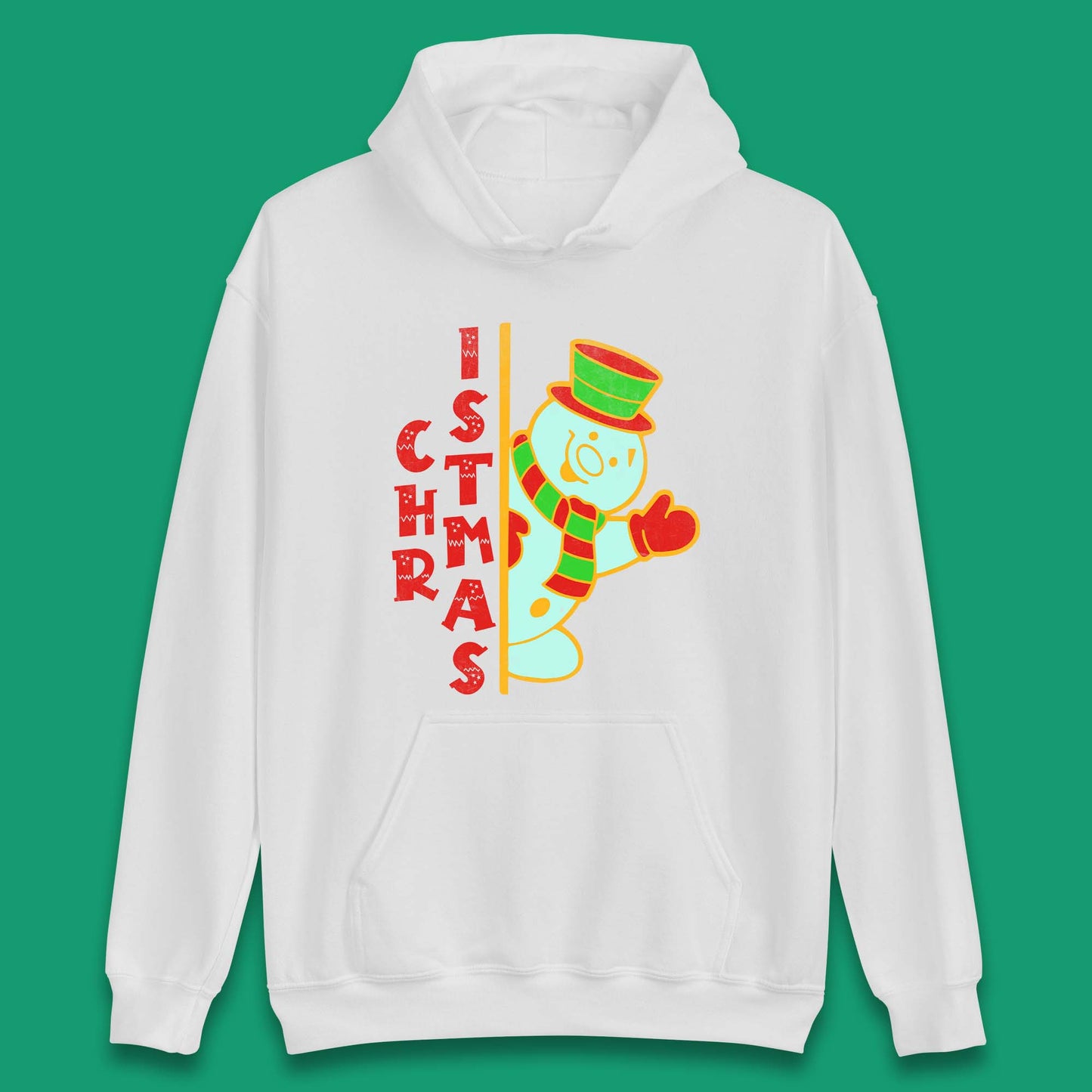 Christmas Snowman Unisex Hoodie
