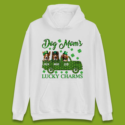 Personalised Dog Mom's Lucky Charms Unisex Hoodie