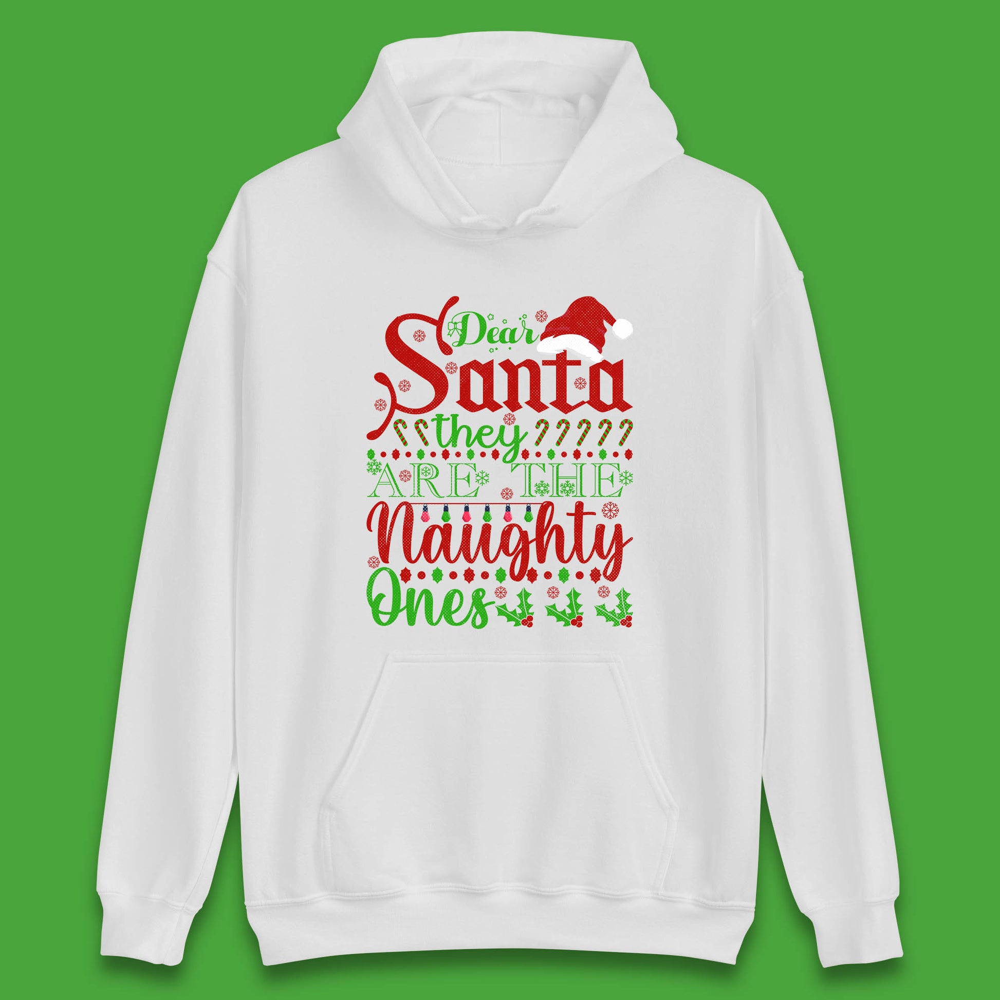 dear santa christmas hoodie