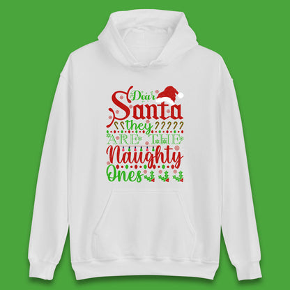 dear santa christmas hoodie