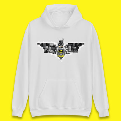 The Lego Batman Movie Superhero Building Bricks Block DC Comics Batman Master Builder Comic Book Character Unisex Hoodie