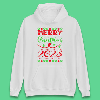 Merry Christmas 2023 Winter Holiday Xmas Festive Celebration Unisex Hoodie