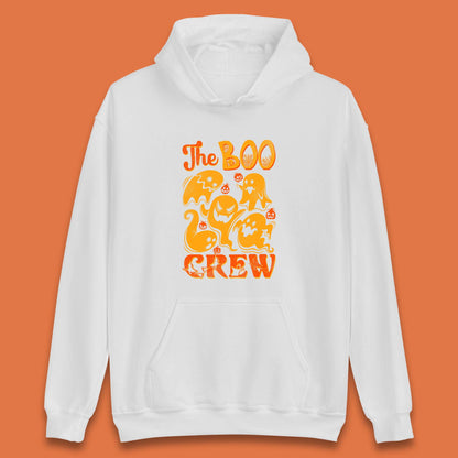 The Boo Crew Halloween Horror Scary Boo Ghost Squad Spooky Vibes Unisex Hoodie
