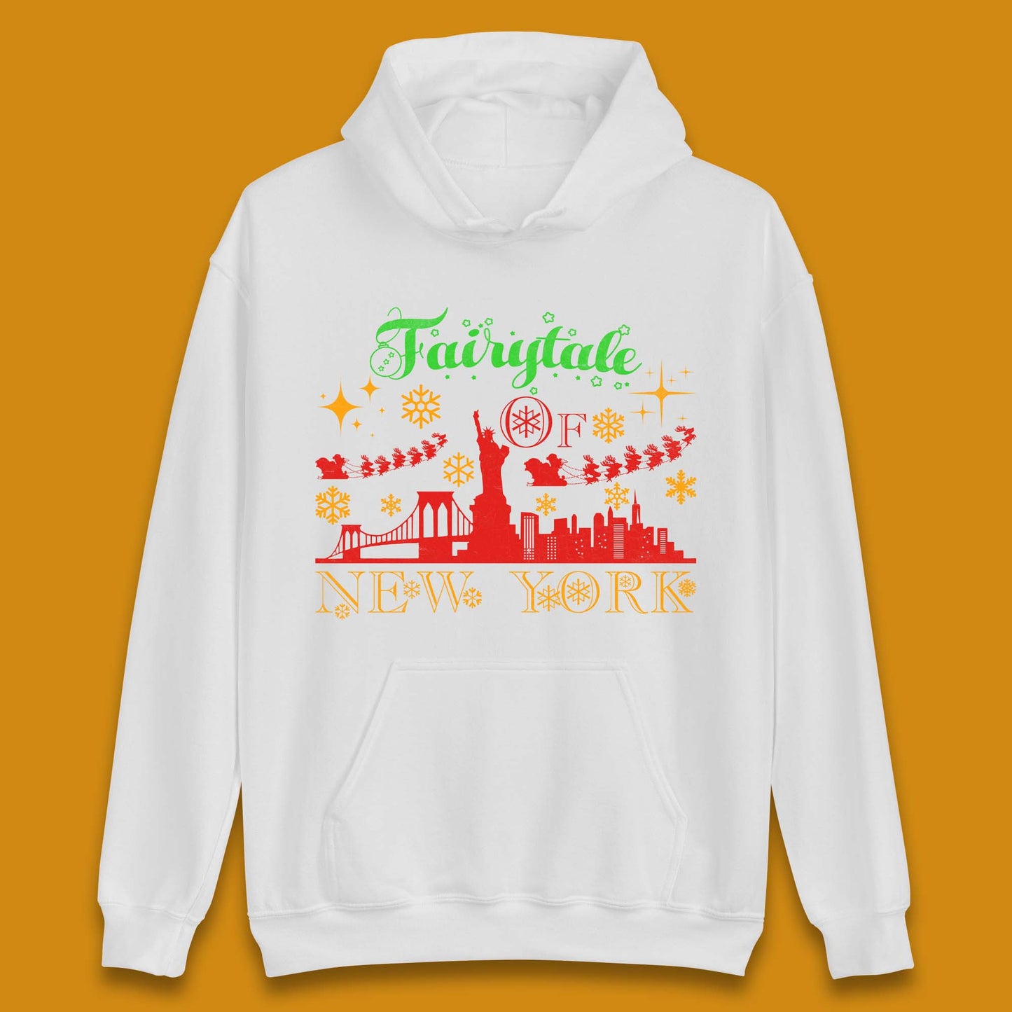 Fairytale Of New York Christmas Unisex Hoodie