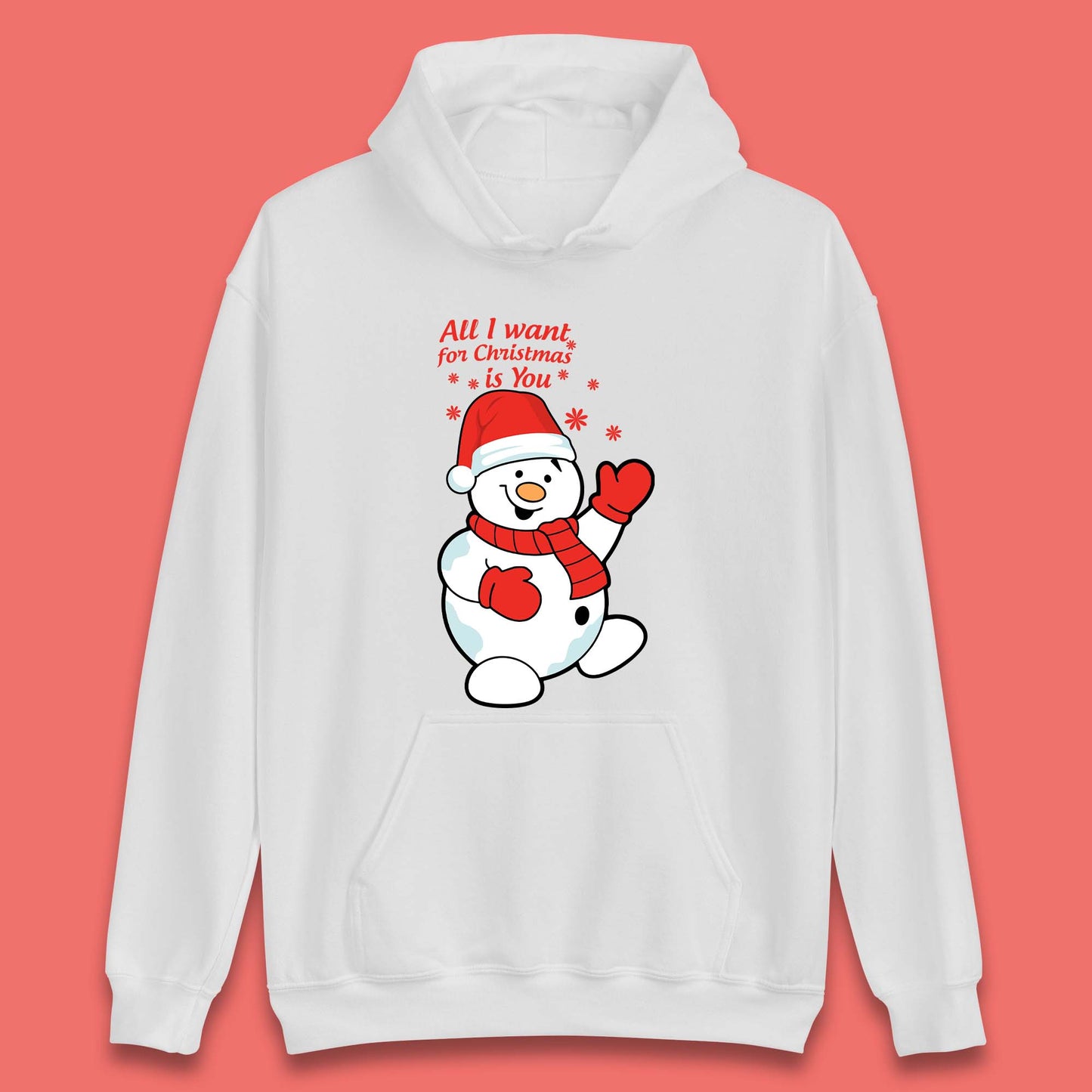 Snowman Christmas Unisex Hoodie