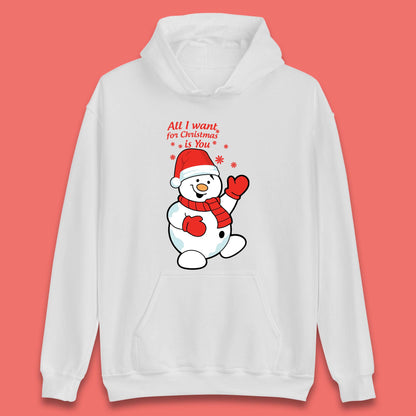 Snowman Christmas Unisex Hoodie