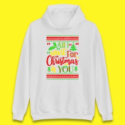 all i want for christmas is you hoodie