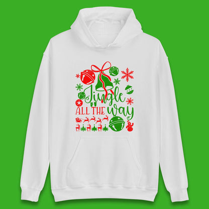 jingle all the way christmas hoodie