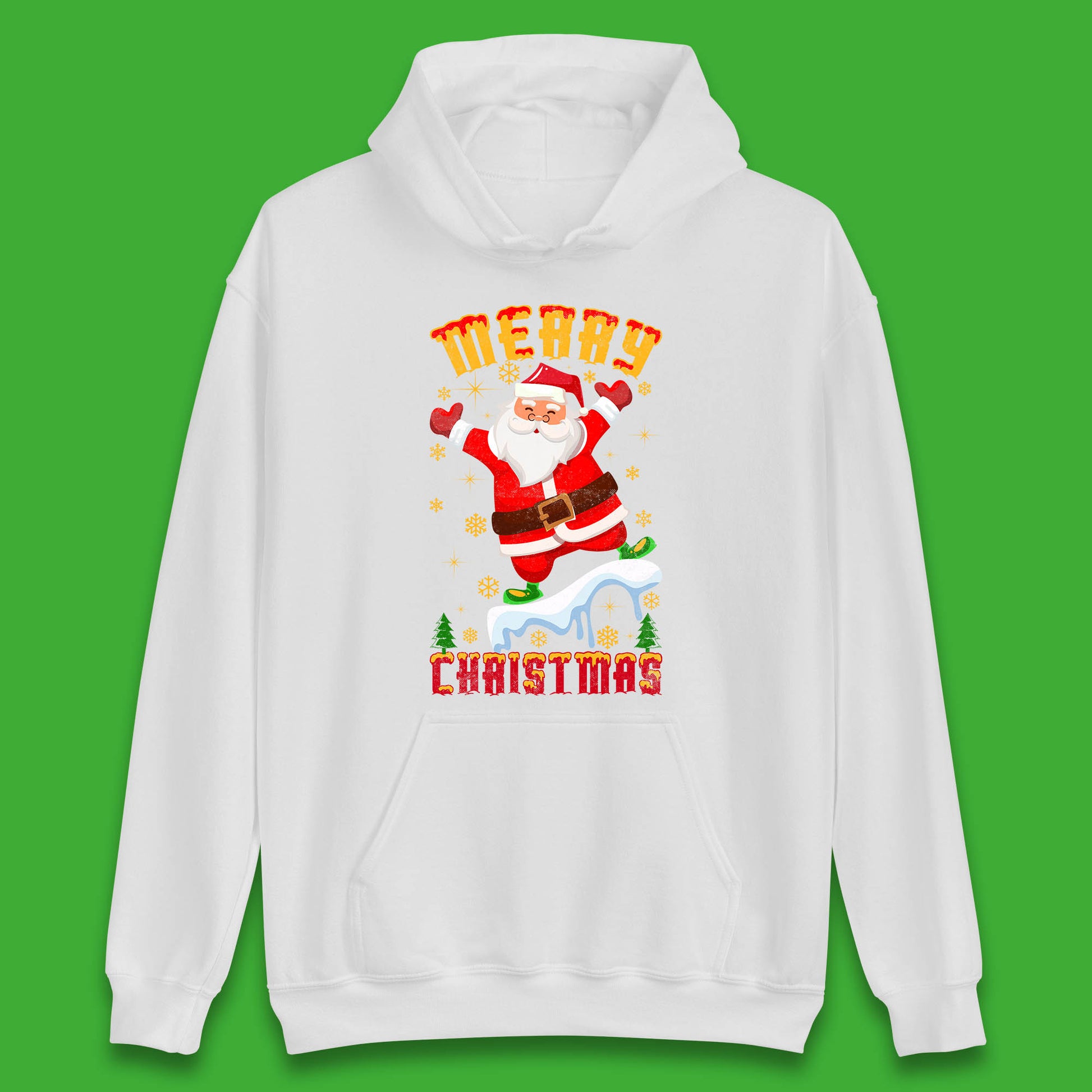 merry christmas santa claus hoodie