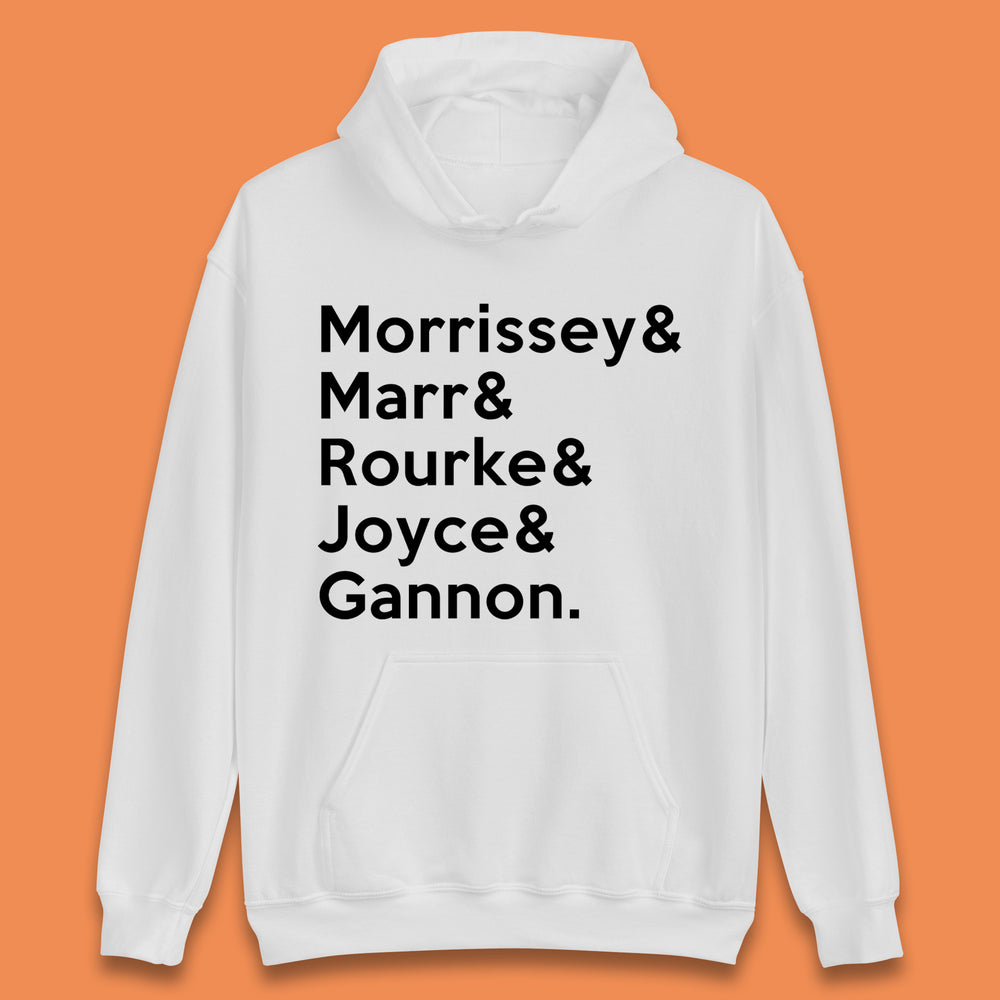 Morrissey &  & Rourke & Joyce & Gannon The Smiths Band Unisex Hoodie