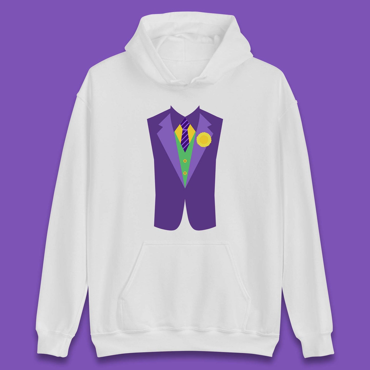 Funny Tuxedo Mardi Gras Tux Party Celebration Costume Unisex Hoodie