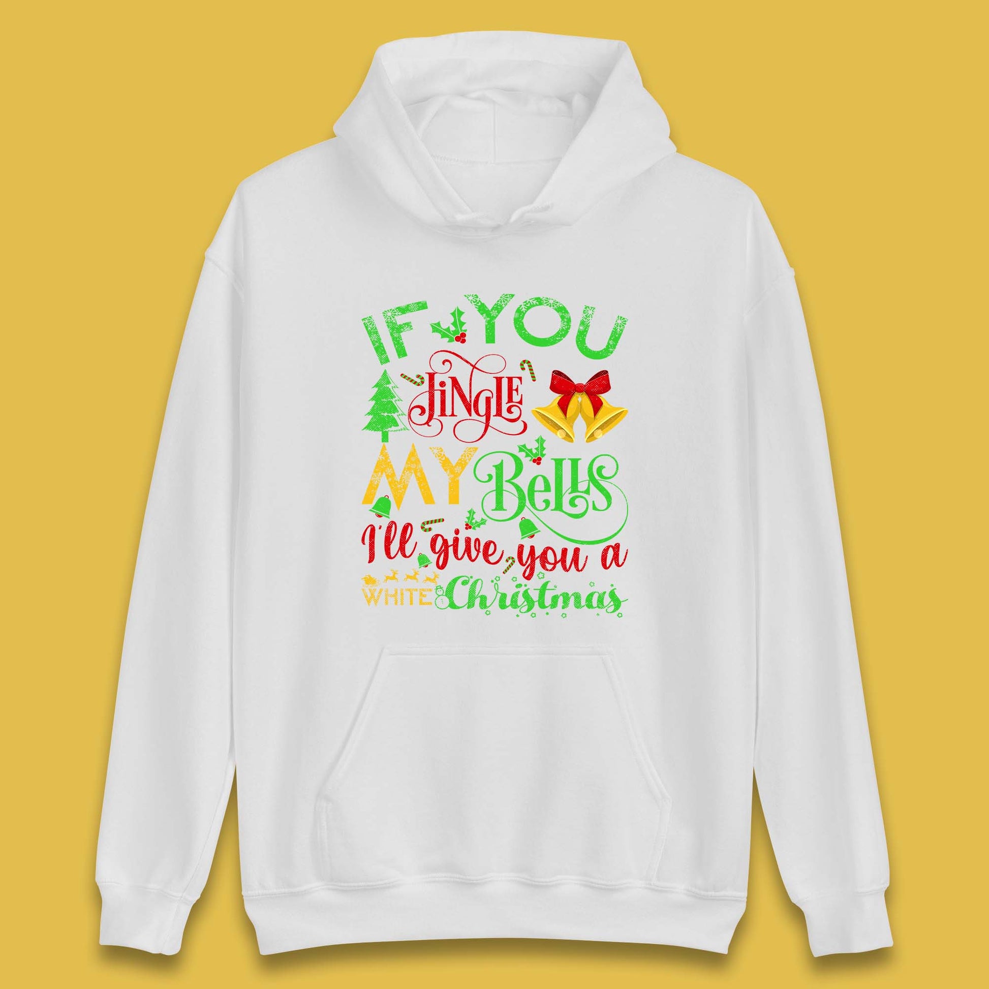 jingle bells funny hoodie
