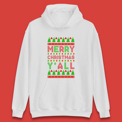 Merry Christmas Y'All Unisex Hoodie