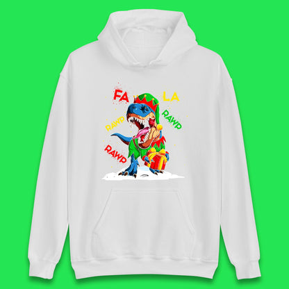christmas dinosaur hoodie