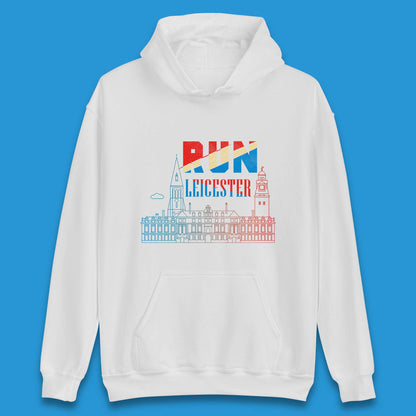 Run Leicester Festival - Souvenir Race Leicester Running Unisex Hoodie