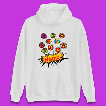 Personalised Number Day Unisex Hoodie