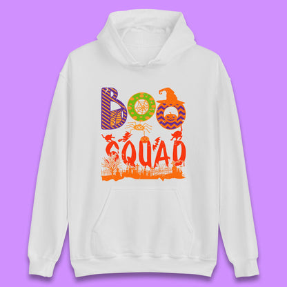 Boo Squad Halloween Matching Costume Horror Boo Crew Unisex Hoodie