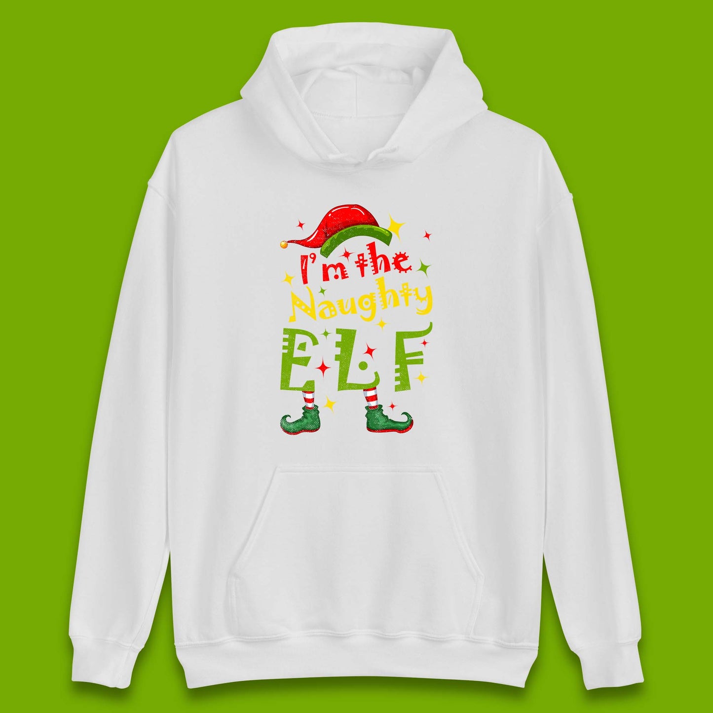 naughty elf hoodie