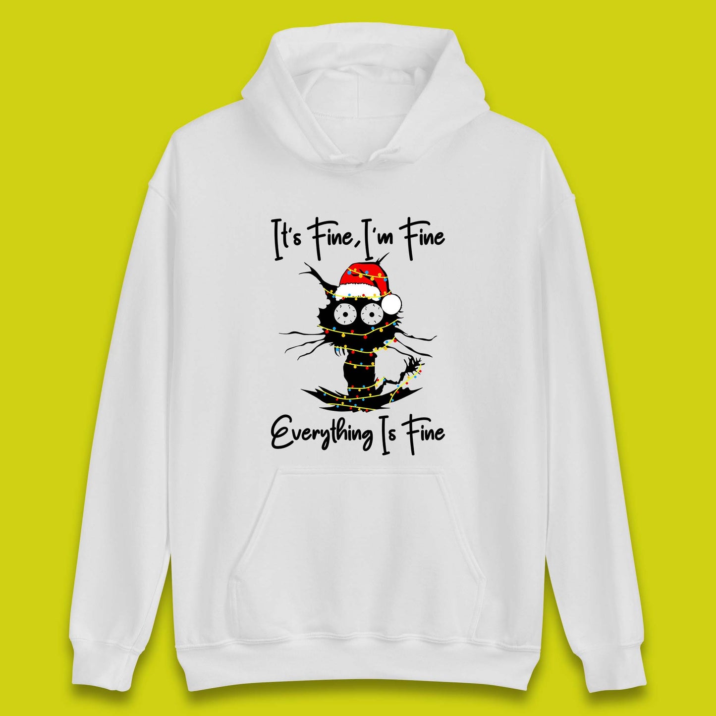 electrocuted cat hoodie