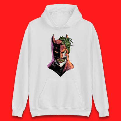 DC Comics Batman Mouth Wall Batman X The Joker Spoof Supervillain Comic Book Character Unisex Hoodie