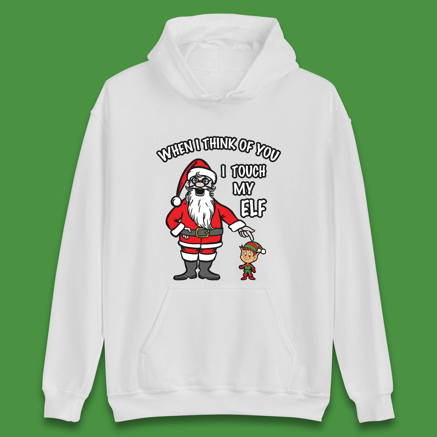 Cheeky Rude Funny Christmas Unisex Hoodie