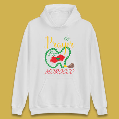 Prayer For Morocco Stay Strong Morocco Earthquake Support Unisex Hoodie