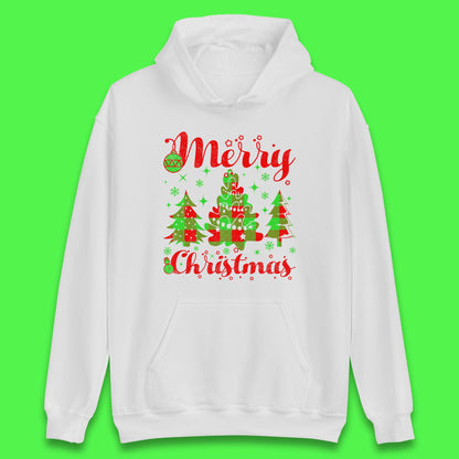 merry christmas trees hoodie