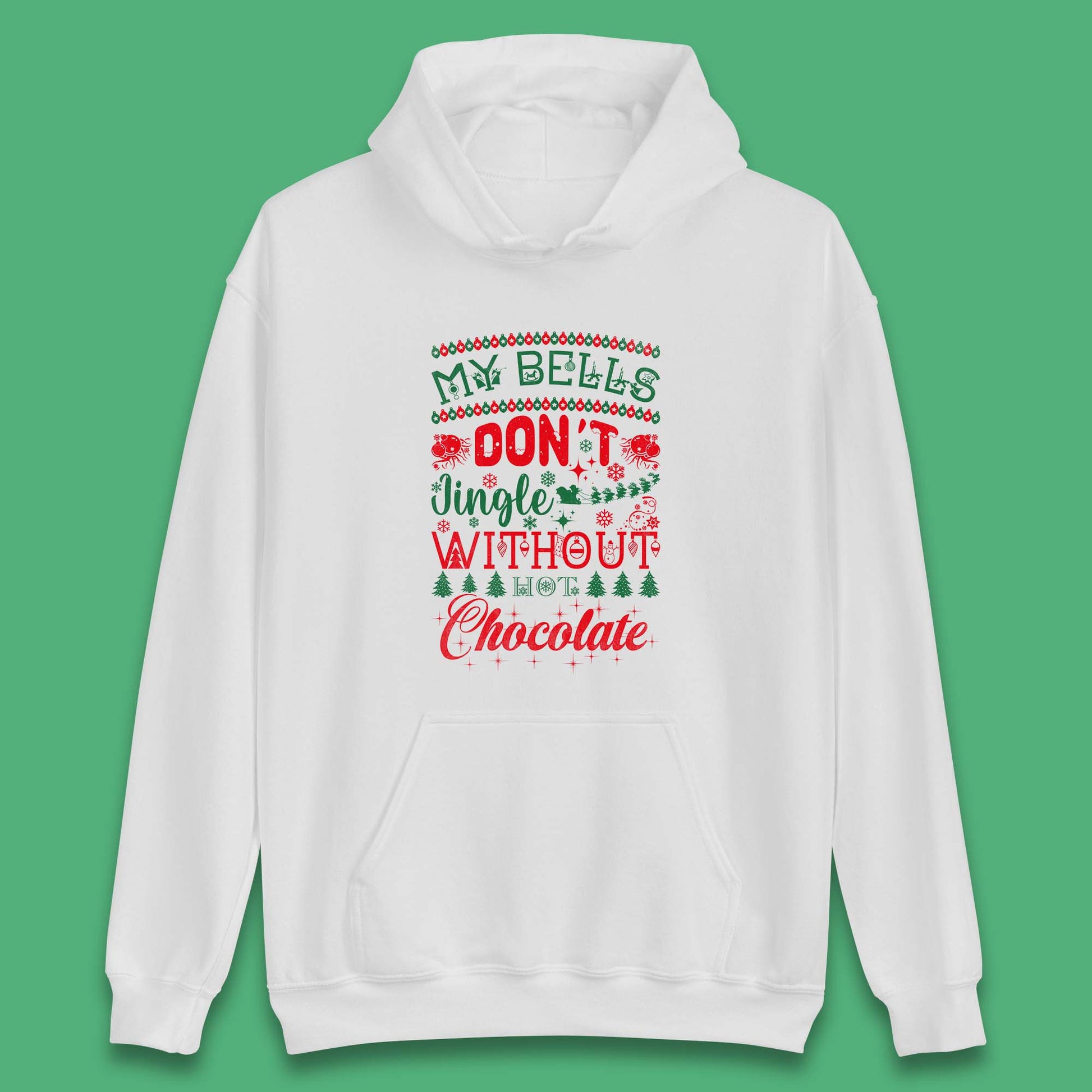 funny christmas chocolate hoodie